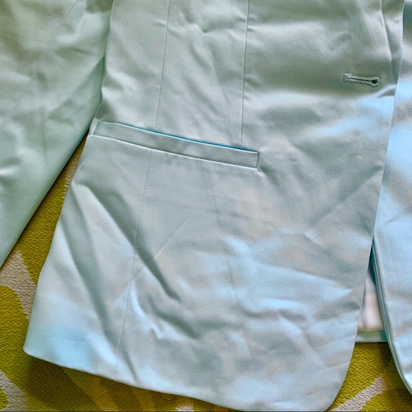 NWT Banana Republic Blue Spring Sateen Bla… - Picture 5 of 8